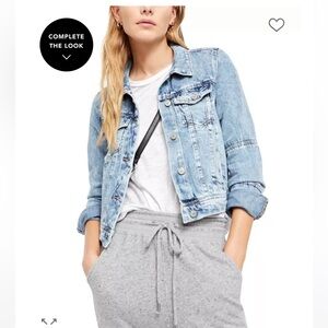 Free People Jean Jacket